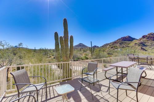 Modern Sonoran Desert Condo with Deck View and Stables - main image