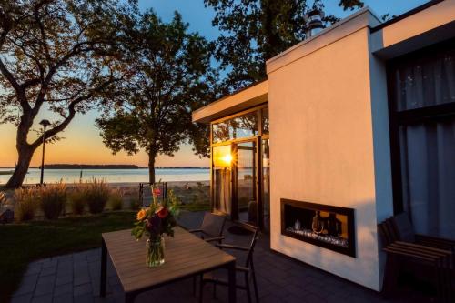 Exclusive Cube mit Meerblick direkt am Strand Strandhaus, Hulshorst (foto 2)
