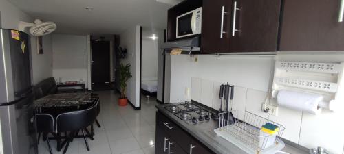 Kitchen, Guaduales del Cafe in Montenegro