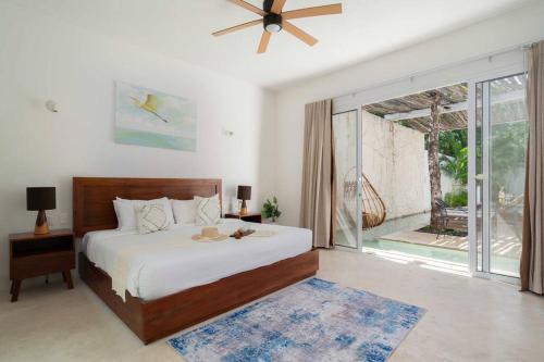 Magical El Cenote Villa boho 6 people private pool in Tulum, Mexico