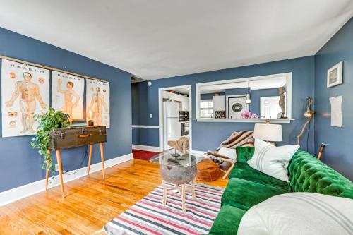 Eclectic Winston-Salem Home 3 Mi to Downtown! in Winston-Salem, USA