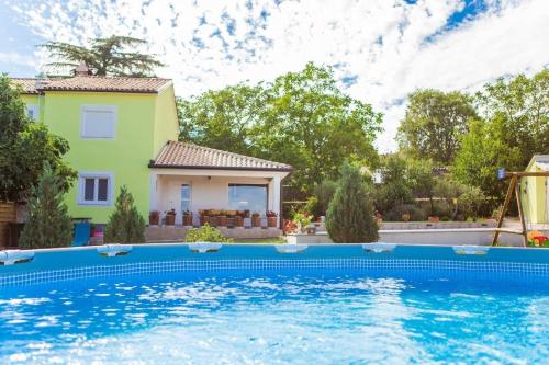 Ferienhaus mit Privatpool für 6 Personen ca 67 qm in Zminj, Istrien Binnenland von Istrien
