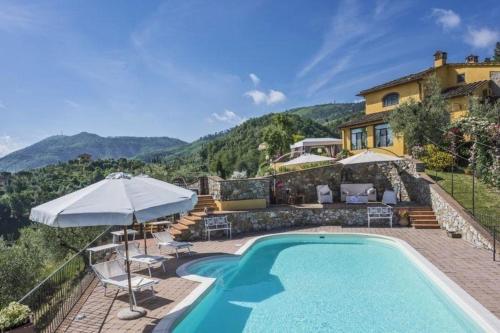 Ferienhaus mit Privatpool für 8 Personen ca 250 qm in Serravalle Pistoiese, Toskana Provinz Pistoia