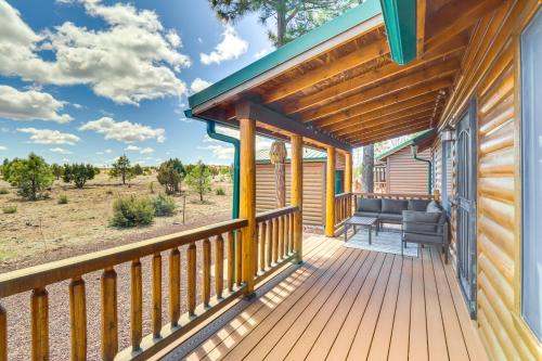 Near Lakes and Trails Pet-Friendly Cabin in Arizona