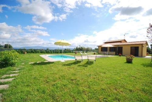 Ferienhaus mit Privatpool für 6 Personen ca 90 qm in Pietraia di Cortona, Trasimenischer See