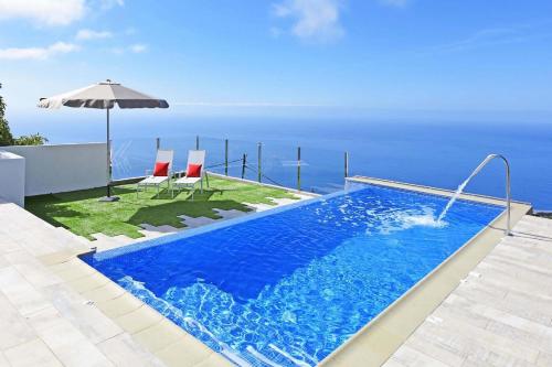 Ferienhaus mit Privatpool für 2 Personen ca 75 qm in Tijarafe, La Palma Westküste von La Palma