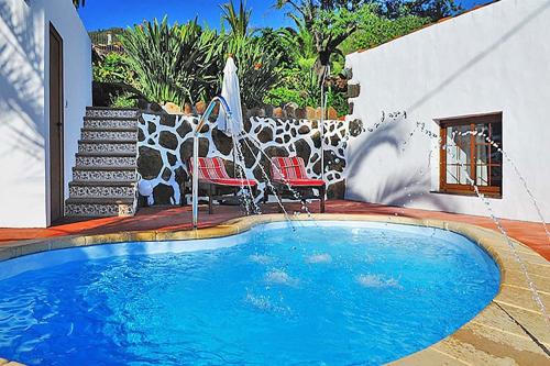 Ferienhaus mit Privatpool für 4 Personen ca 101 qm in La Punta, La Palma Westküste von La Palma