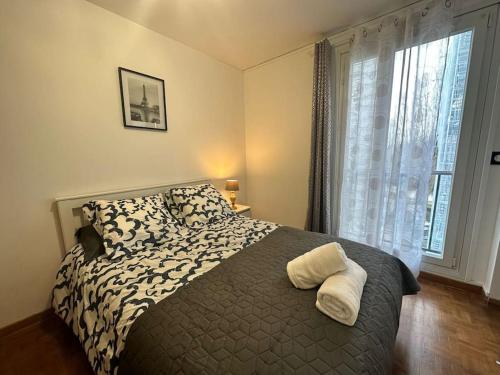 Appartement 1 chambre, 1 sejour, 4 personnes, Proche JO-2024, Paris et Disneyland