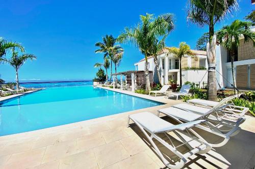 Svømmebasseng, GAIA Lodge seaside in Paea