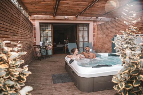 Romantique Supérieure avec jacuzzi privatif