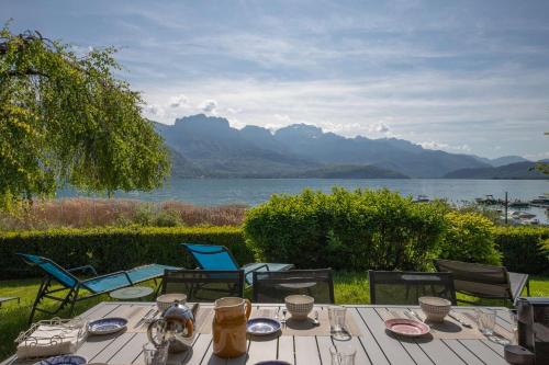 Savoielac - Lac d'Annecy - Sévrier - Bord de lac : Villa Poisson Rouge - Location, gîte - Sévrier