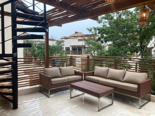 Selva Norte Tulum, luxury spacious 3BR and terrace in Tulum, Mexico