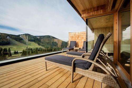 شرفة/ تراس, Almwellness Hotel Pierer in Fladnitz an der Teichalm