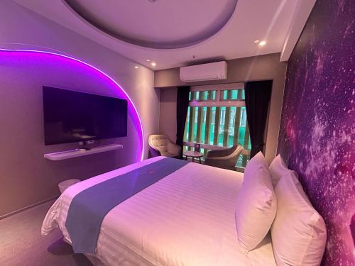 1 double bed