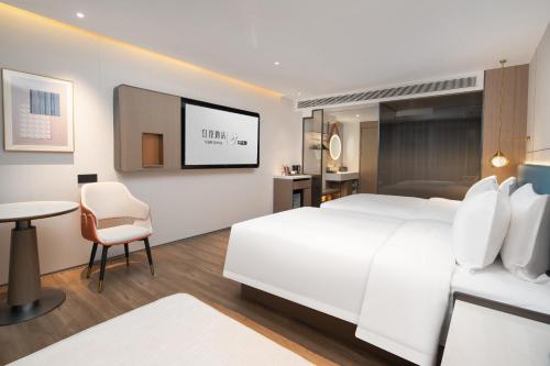 อี้จื้อ โฮเทล - กว่างโจว ปักกิ่ง โรด เฉิน แคลน อะคาเดมี ซับเวย์ สเตชั่น บรานช์ (Yizhi Hotel - Guangzhou Beijing Road Chen Clan Academy Subway Station Branch) in ลิวานดิสทริค