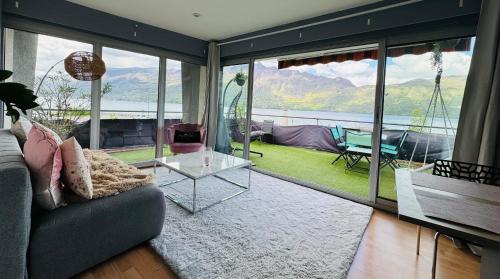 Superbe Appartement avec vue sur le Lac du Bourget - Location saisonnière - Tresserve