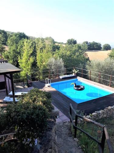 Casale con piscina in collina - Borghi Silenti -