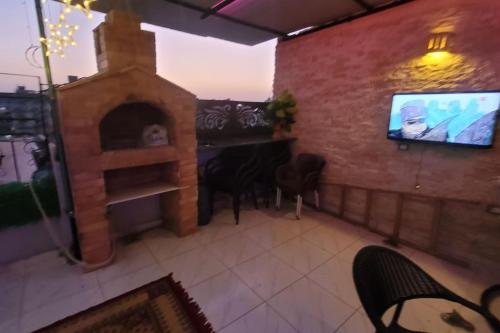 استديو غرفة نوم و ريسبشن و روف تراس