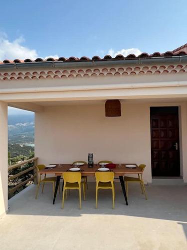 Magnifique Villa piscine vues mer, lac et montagnes in Santa-Reparata-di-Balagna