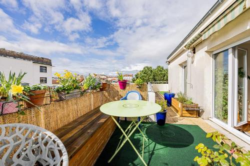 La Terrasse Florale - Appt à 15 min de Paris - Location saisonnière - Asnières-sur-Seine