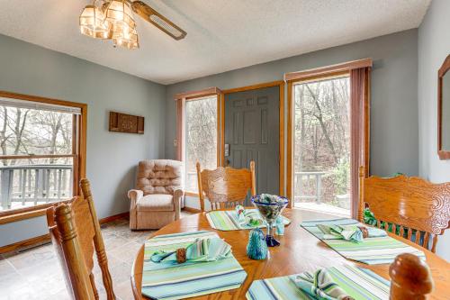 Riverfront Baxter Springs Home with Deck and Grill! in Baxter Springs, USA