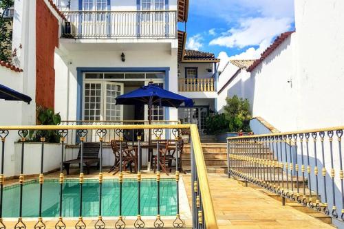 Mansão Tiradentes com piscina