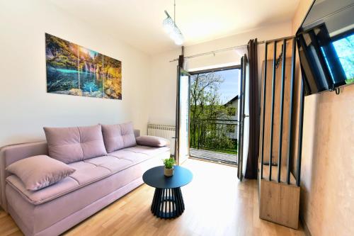 Studio with Balcony