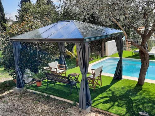 Villa climatisee piscine in Saint-Eloi