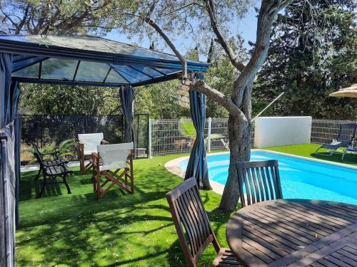Villa climatisee piscine in Saint-Eloi