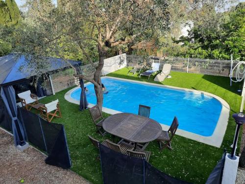 Villa climatisee piscine in Saint-Eloi