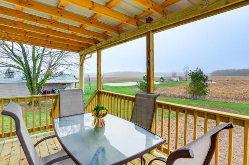 Peaceful Shiloh Home with Deck and Fishing Pond Access