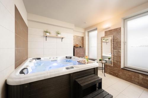 Spa, Wine & Wellness hotel Besední dům (Wine & Wellness hotel Besedni dum) in 華爾蒂察