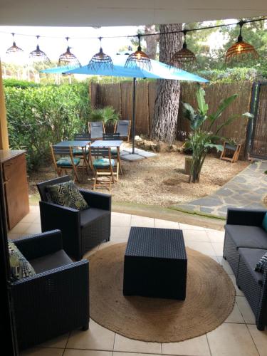 Appartement Rez de Jardin - Location saisonnière - Cavalaire-sur-Mer