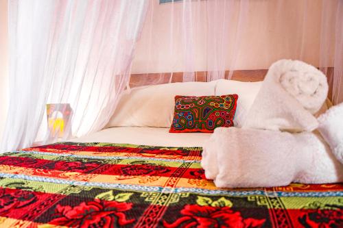 1 double bed