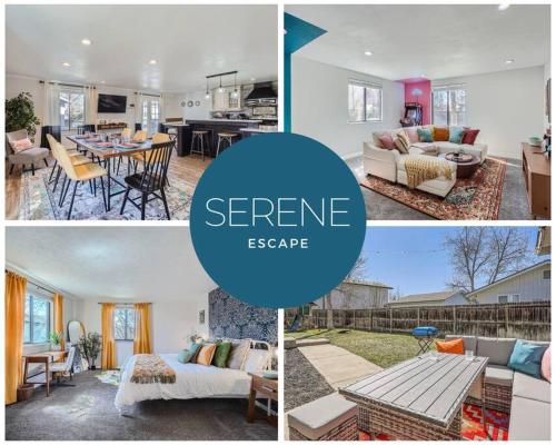 4bd Serene Escape Denver: BBQ;Firepit;Arcade