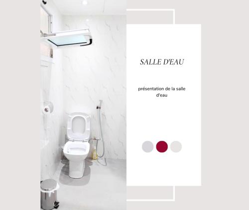 Ванная комната, Appartement Soleil,Batterie 4 in Либревиль