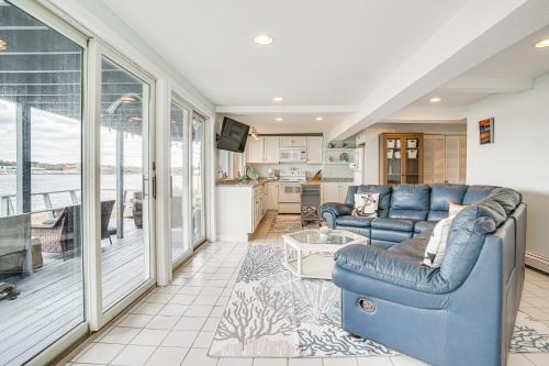 Bayfront Wareham Retreat with Private Beach!