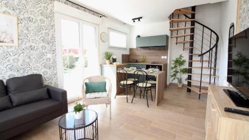 Joli appartement en duplex neuf à Saint-Josse