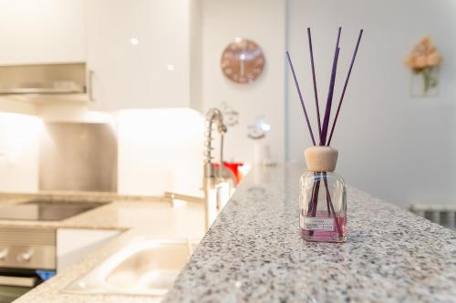 dapur, Refugio Tranquilo junto al Río en Ransol I AndBnB (Refugio Tranquilo junto al Rio en Ransol I AndBnB) in Ransol