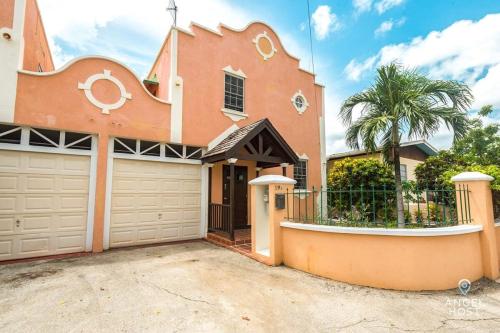 Exterior view, 2-Story Townhome with Private Pool, Ideal for Group! in Oistins