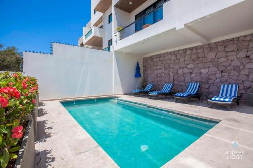 Private Pool Townhome with Rooftop and Malecón 5 min Walk