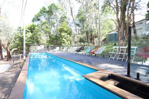 Úszómedence, BIG4 Yarra Valley Park Lane Holiday Park in Badger Creek