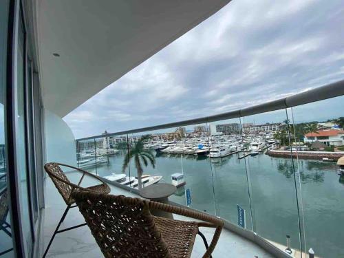 NEW Nautico with Marina View and Rooftop Pool plus Gym