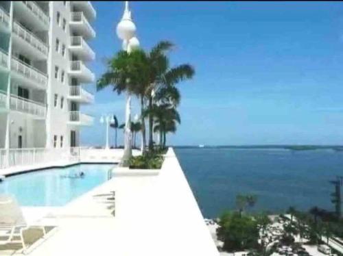 Ocean view 1BR Condo Brickell-FreeParking in Miami, USA