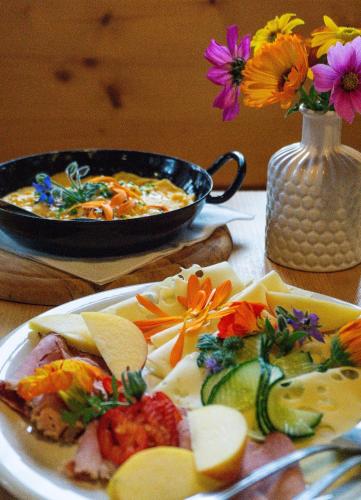 Comida y bebida, Urlaub am Glatzl Bauernhof in Eichberg