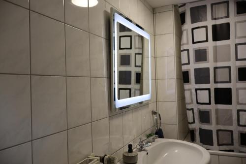 Ванна кімната, Hirsch24- 4 Personen Apartment in Ліпштадт