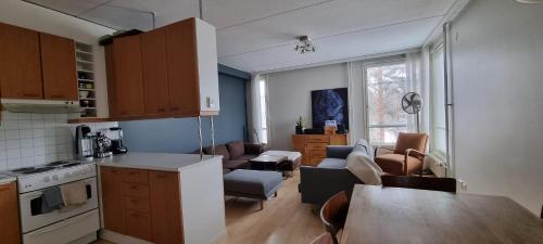 Apartment with sauna, Kilo station 500m