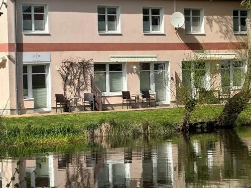 Waterkant in Lübz, Deutschland