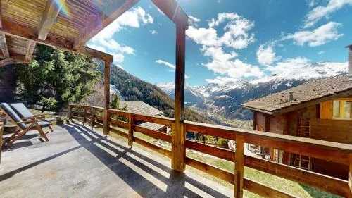 Charming alpine studio in the Val d'Anniviers in Saint-Luc, Schweiz