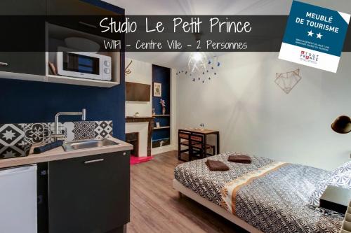 Studio Le Petit Prince - Centre ville - 2 étoiles - Location saisonnière - Dijon